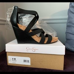 Brand New SZ 8 Jessica Simpson Wedge Sandals